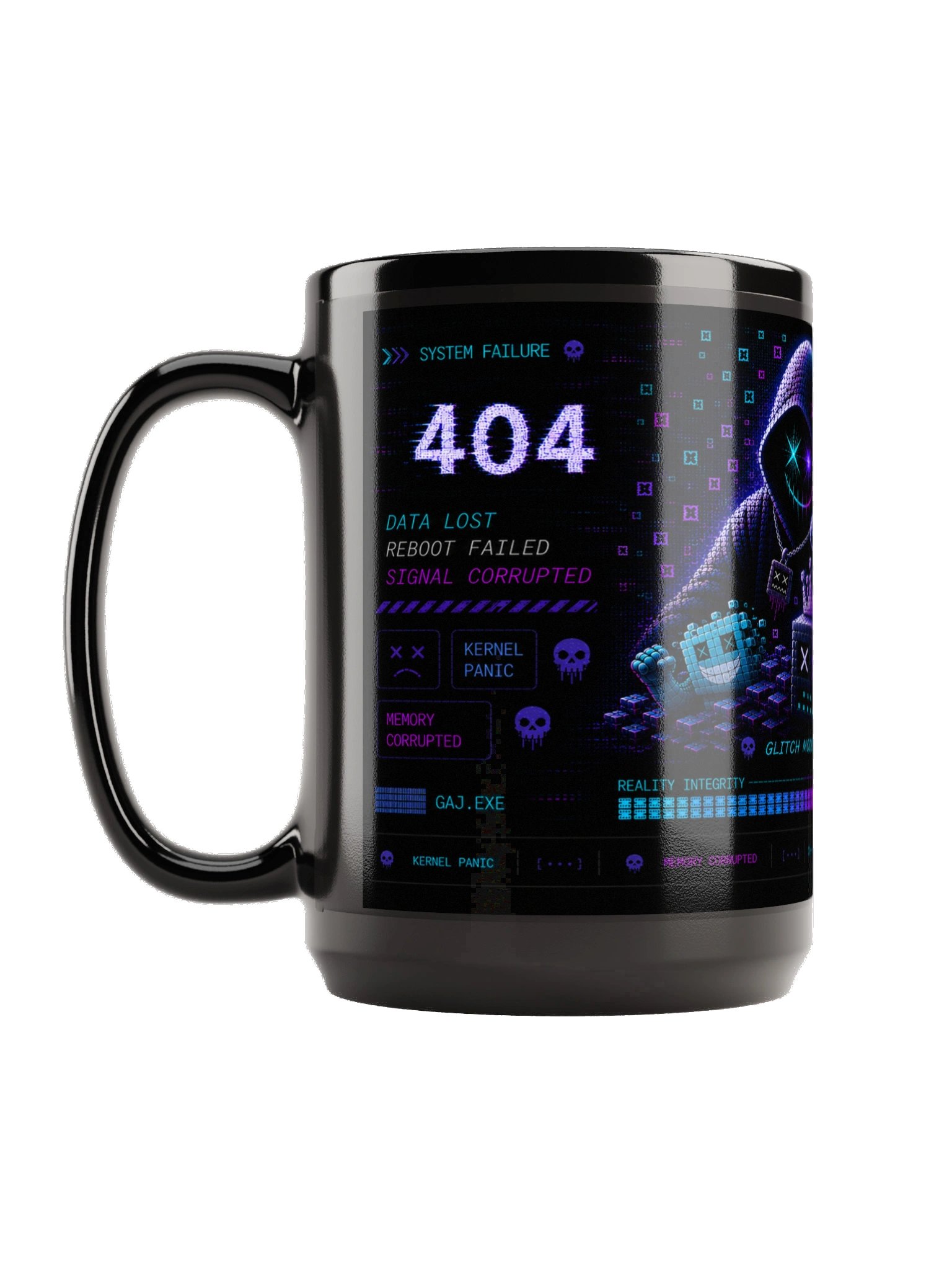 GAJ - GM.01 - Glitch Mode - Gaming Mug product image (1)