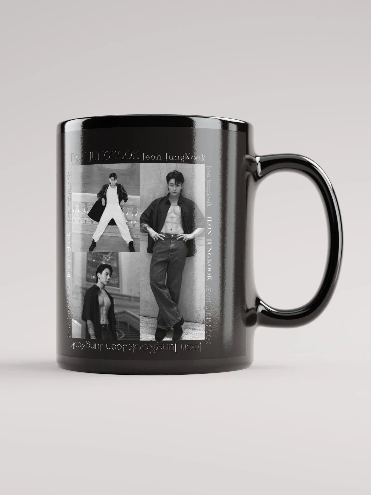 JK for CK Black Glossy Mug product image (1)
