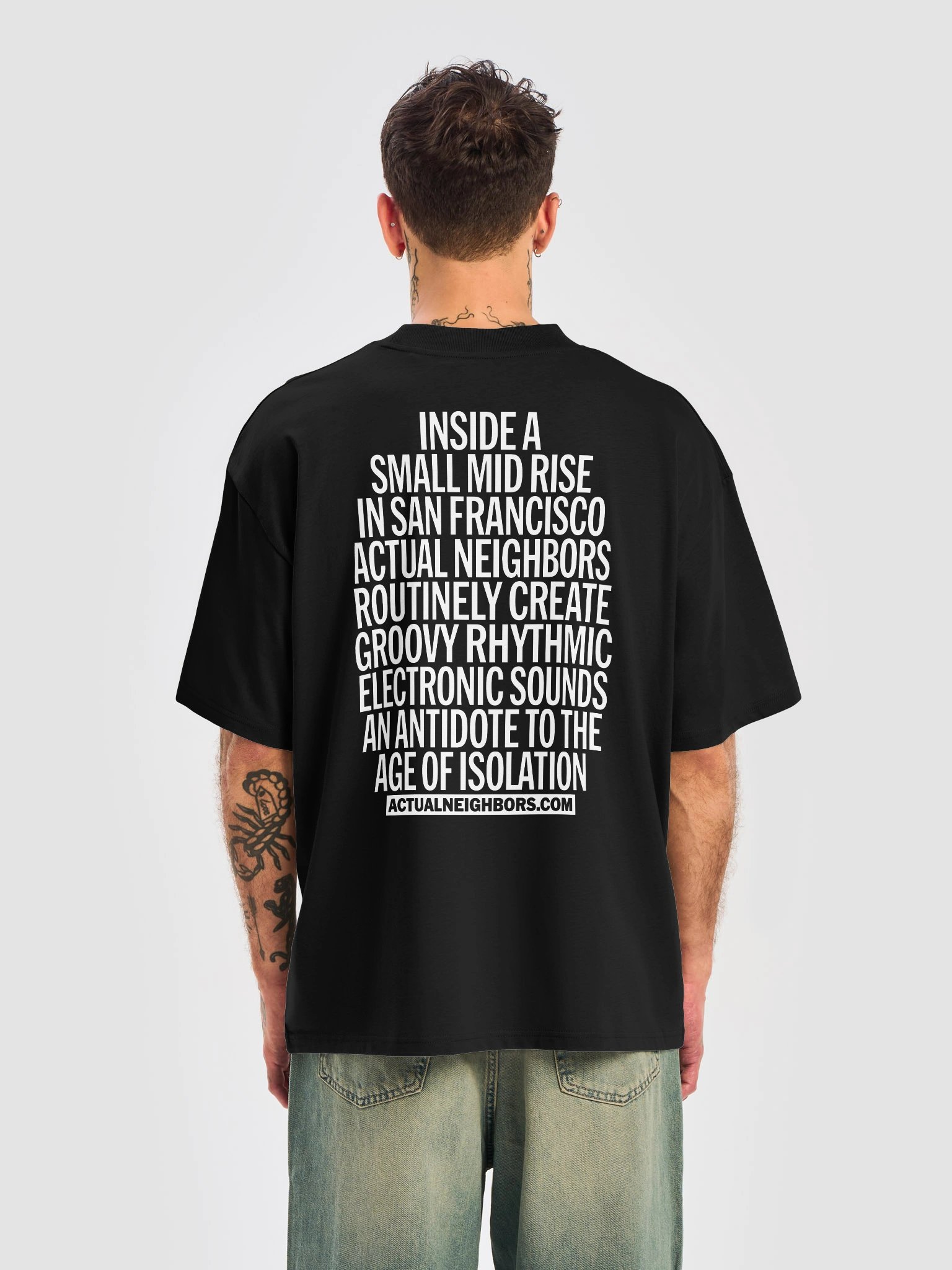 Antidote Oversize Tee (Black) product image (3)