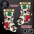Traditional Tattoo Flash First Edition Gold Trim Christmas Stocking Pattern Set