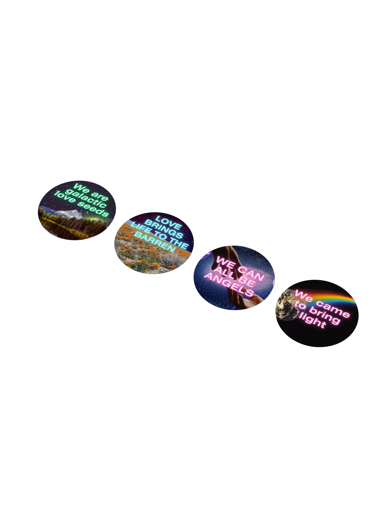 Seeds of Love #2 (Sticker Set of 4) product image (1)