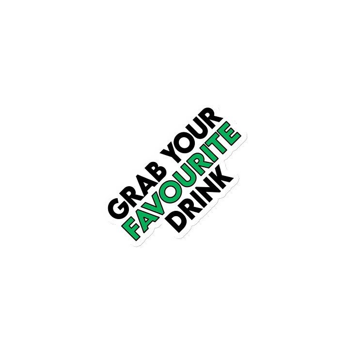 Fridge Magnet Favourite Drink product image (1)