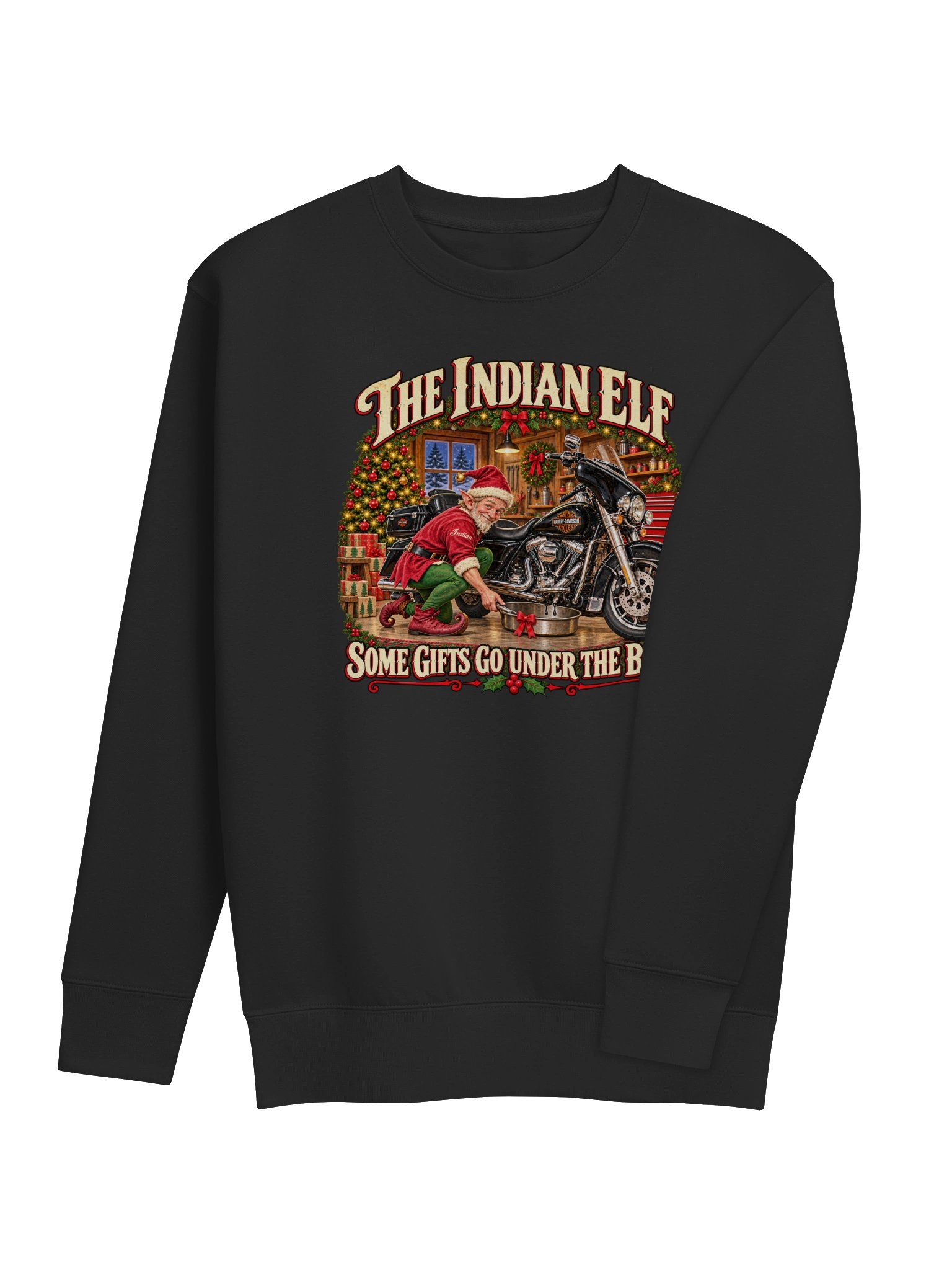 The Indian Elf | House Divided Christmas Crewneck Sweatshirt product image (4)