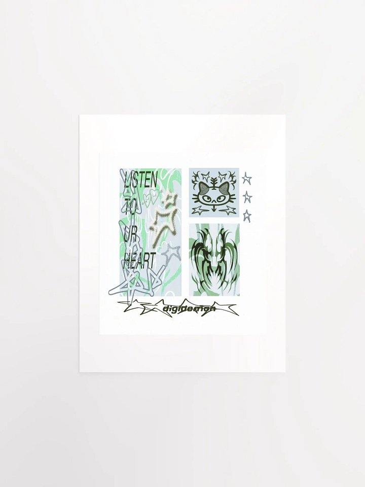 Listen To Ur Heart - Print product image (1)