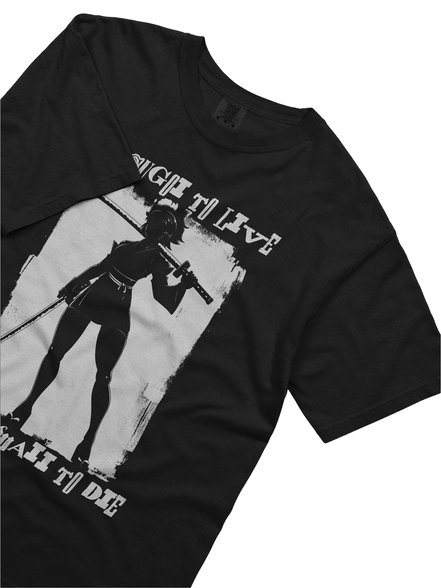 Too Sugoi/Too Kawaii Ink'd Swordswoman tee product image (30)