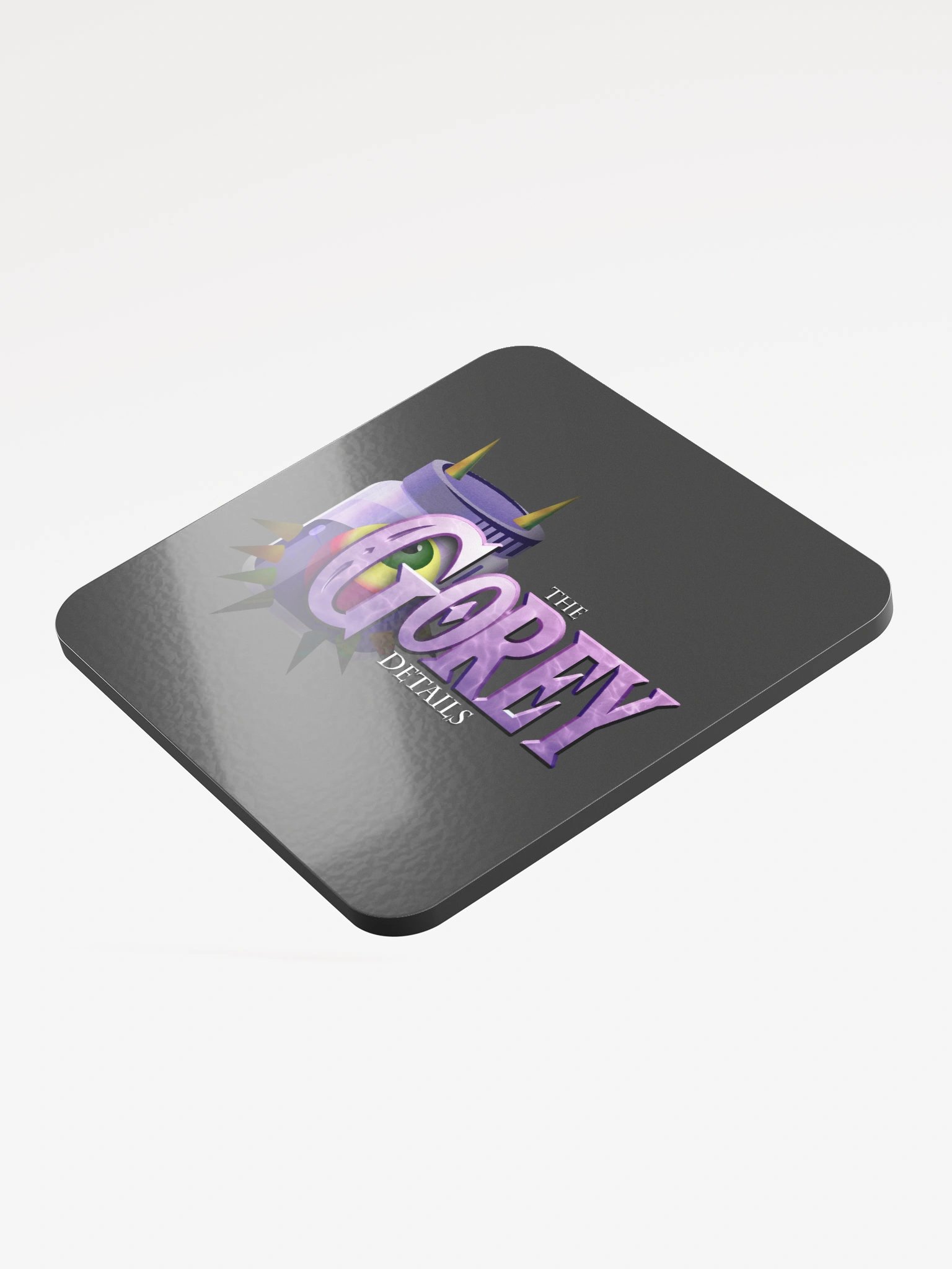 You’ve met with a terrible fate, haven’t you? - Glossed Cork Coaster product image (3)