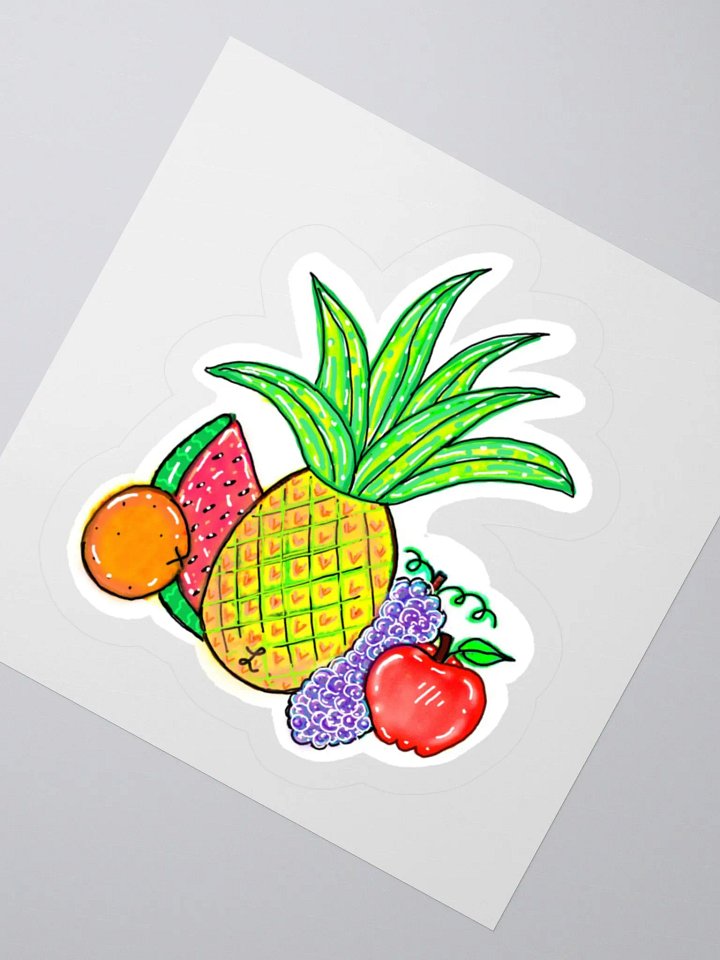 Fruity Fun Kiss Cut Stickers product image (2)