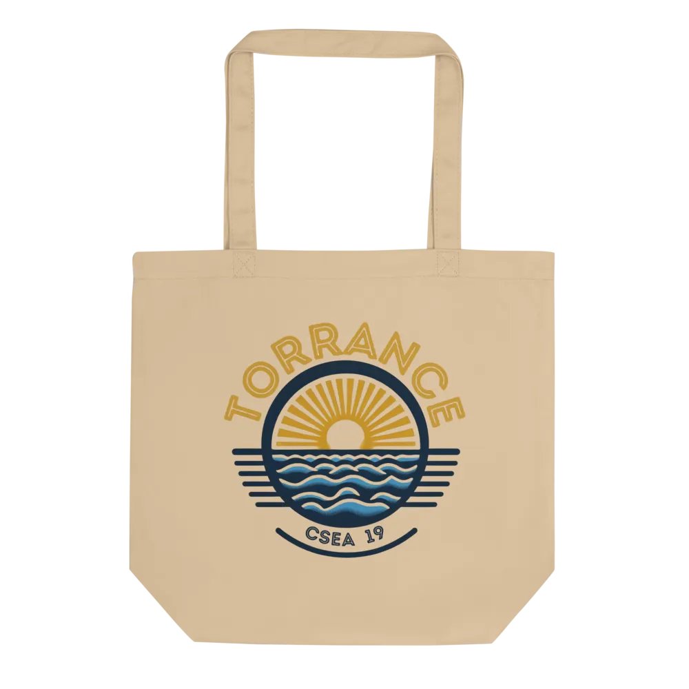 TUSD/CSEA Sun & Waves Eco Tote product image (2)