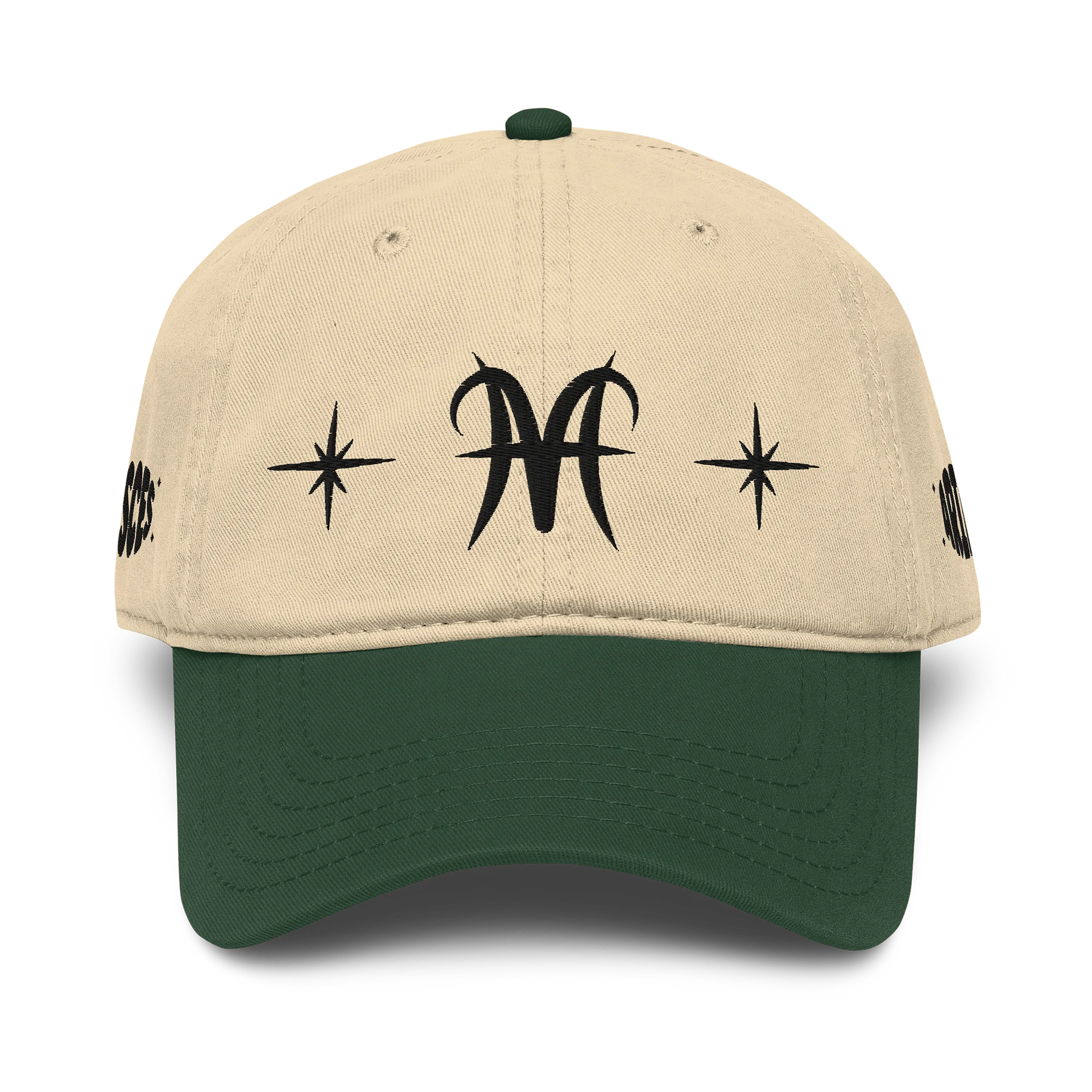 pisces aries cusp zodiac dad hat (black) product image (1)