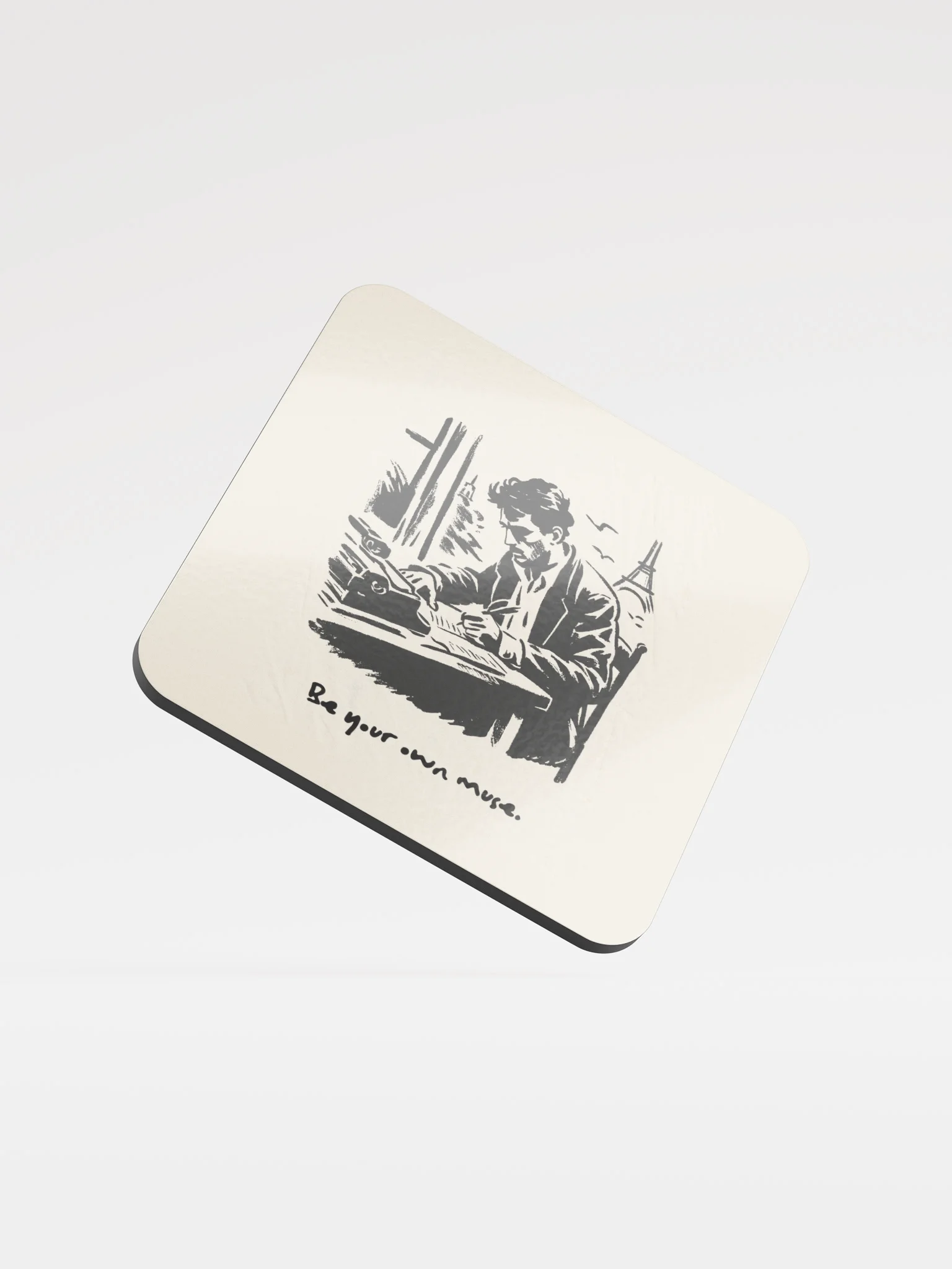 Be Your Own Muse Eiffel Tower Coaster product image (1)