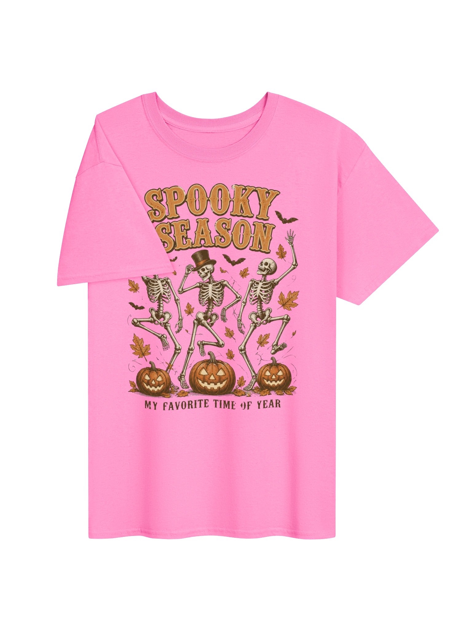 Dancing Skeletons Halloween Shirt, Spooky Season Tee, Funny Halloween Gift, Fall Skeleton Sweatshirt product image (27)