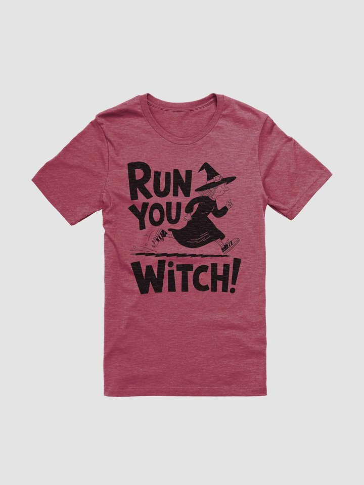 Witchy Run - Motivational Witch Illustration T-Shirt product image (1)