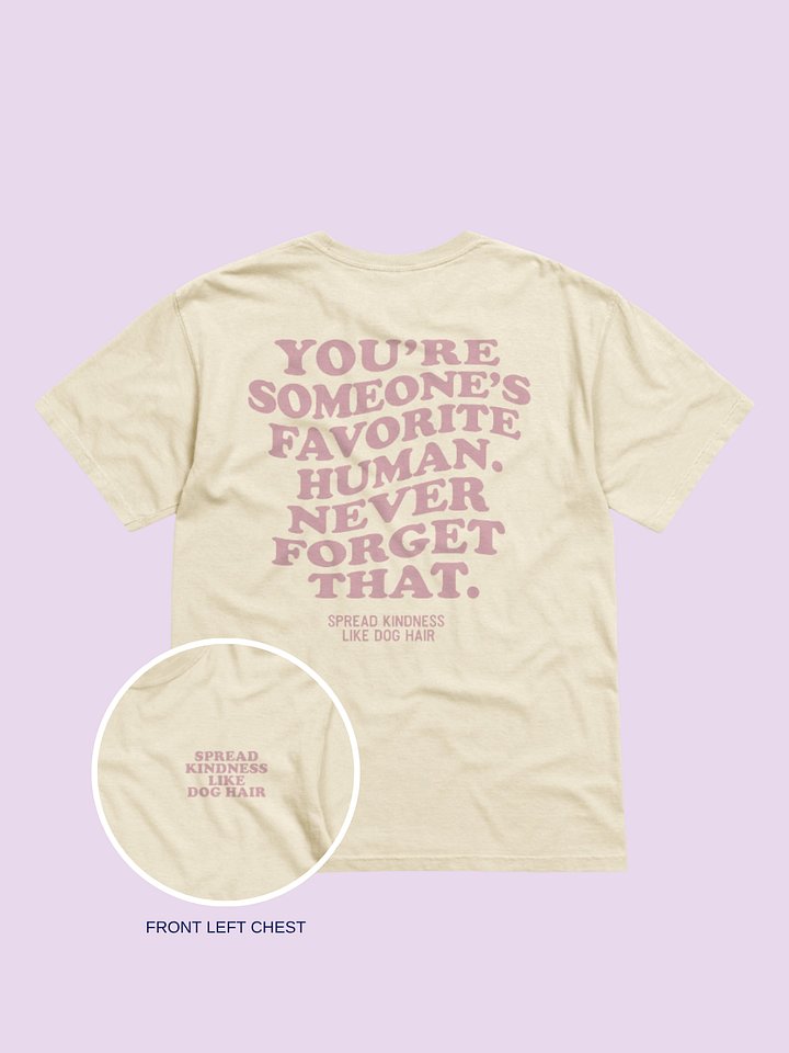 Spread kindness like dog hair (Pink Font) product image (1)
