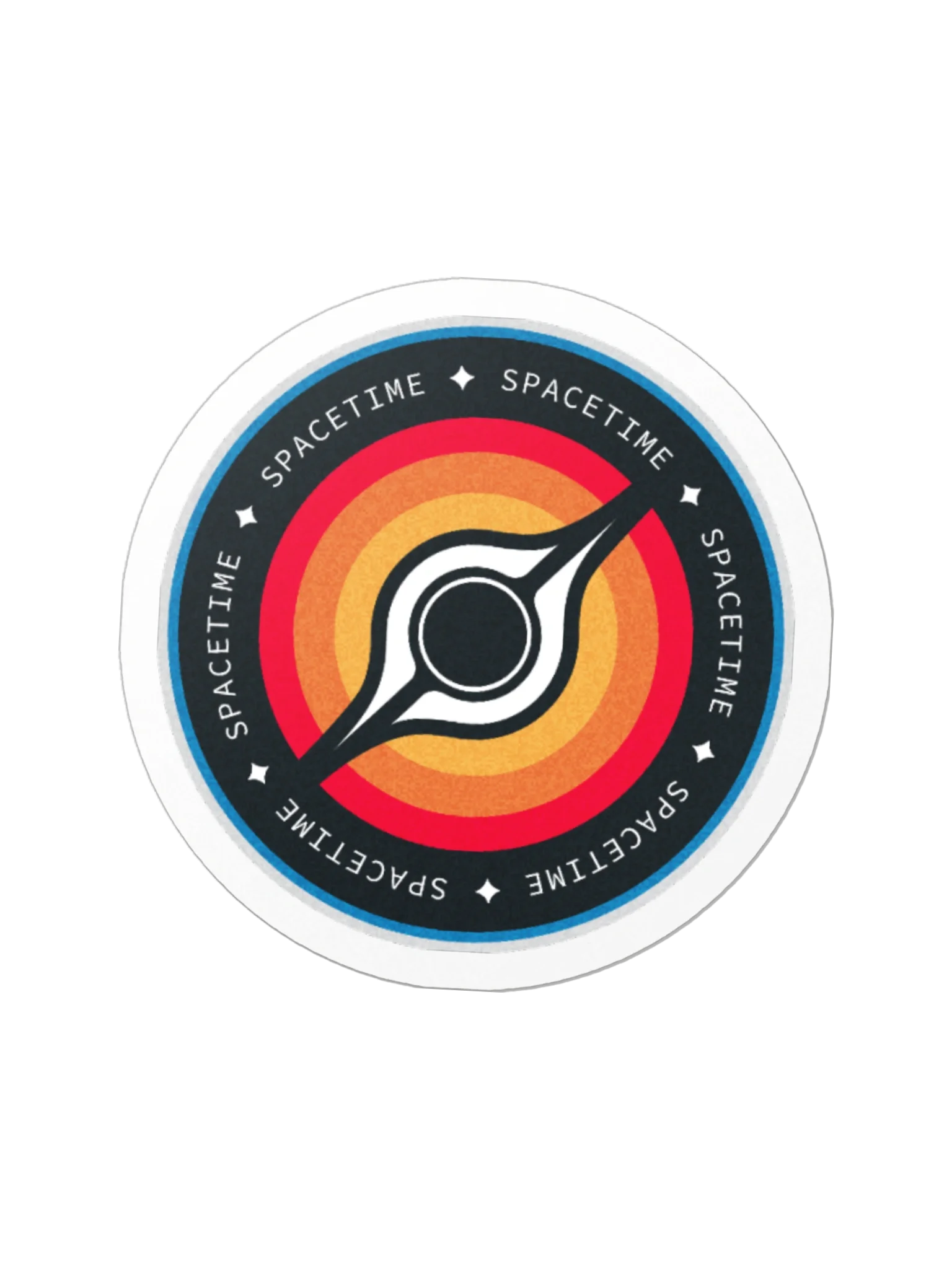 Spacetime Mission Patch Sticker
