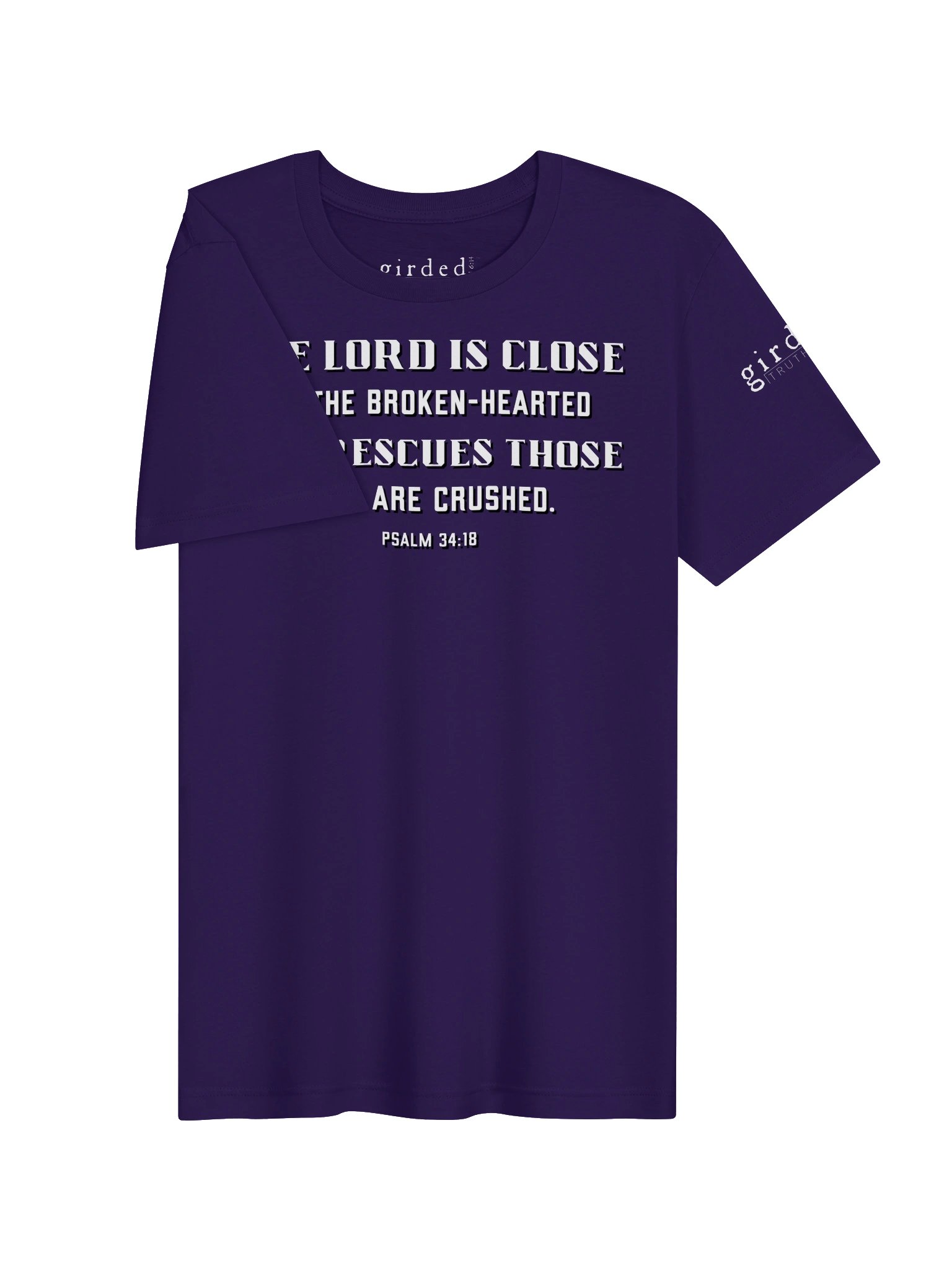 Close to the Broken Hearted Psalm 34:18 Tee product image (3)