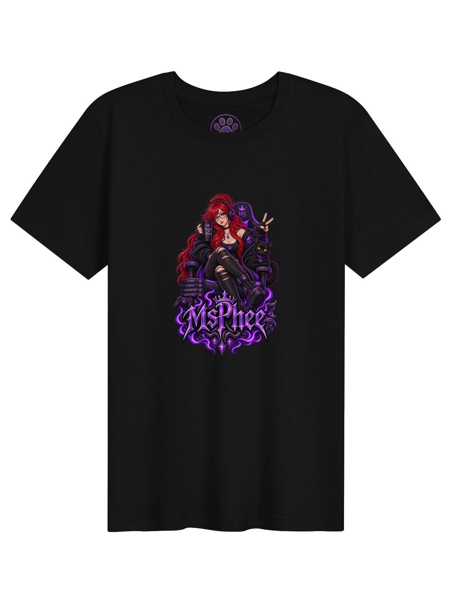MsPhee Gaming Chaos Tee product image (4)