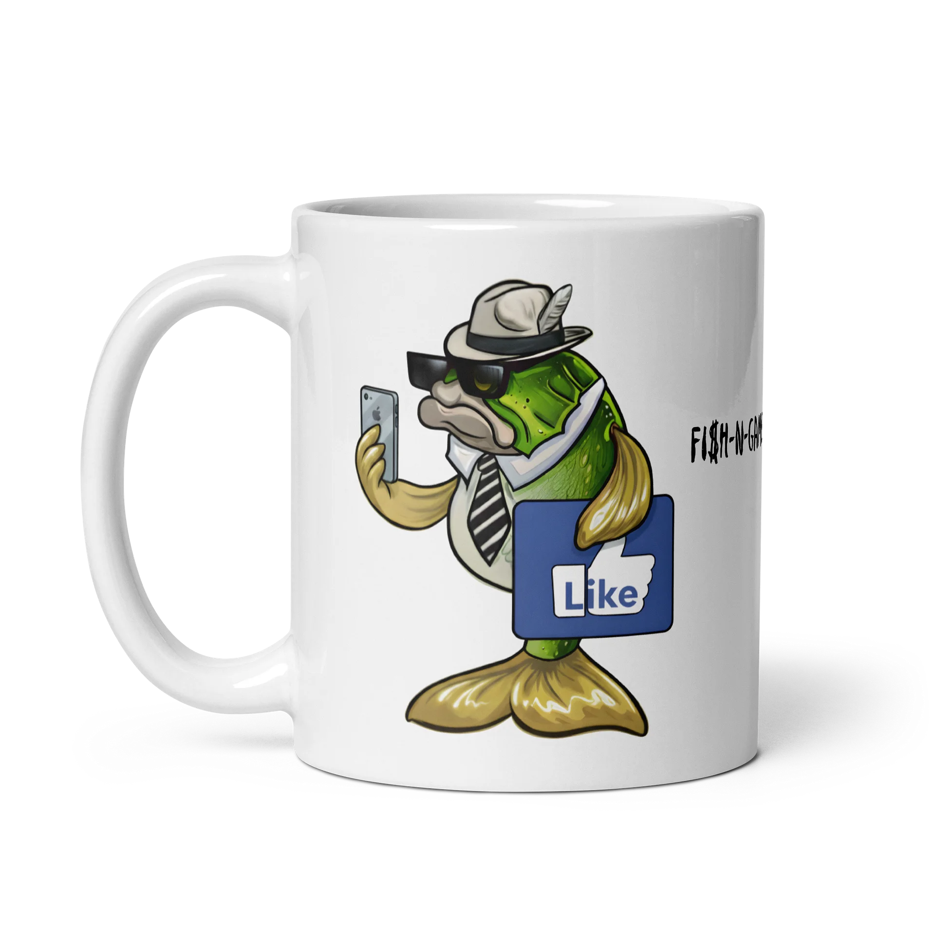 Facebook Like ceramic mug product image (2)