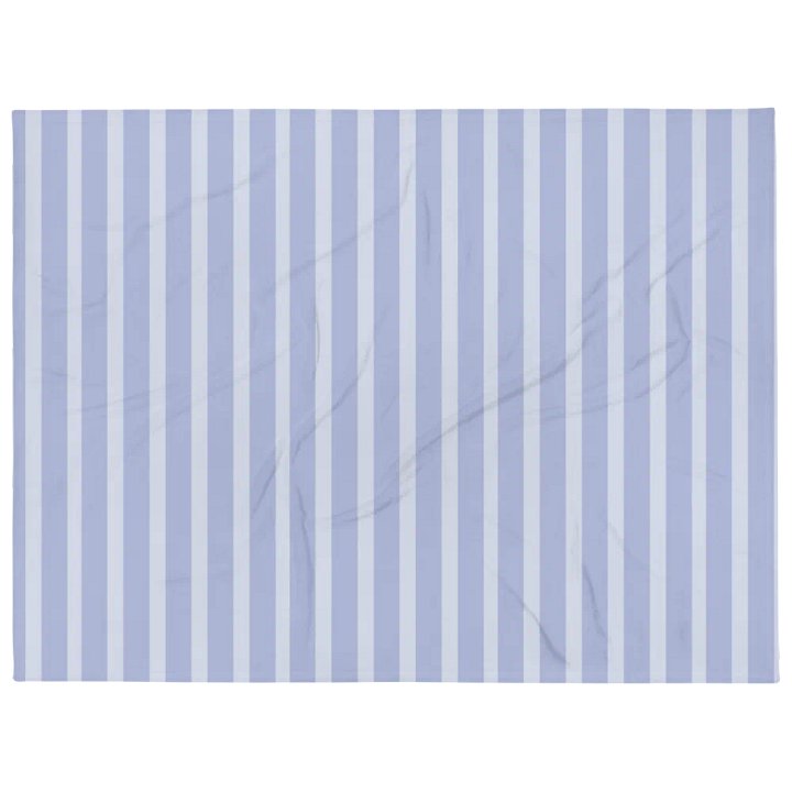 DUSKY BLUE STRIPES Throw Blanket product image (2)