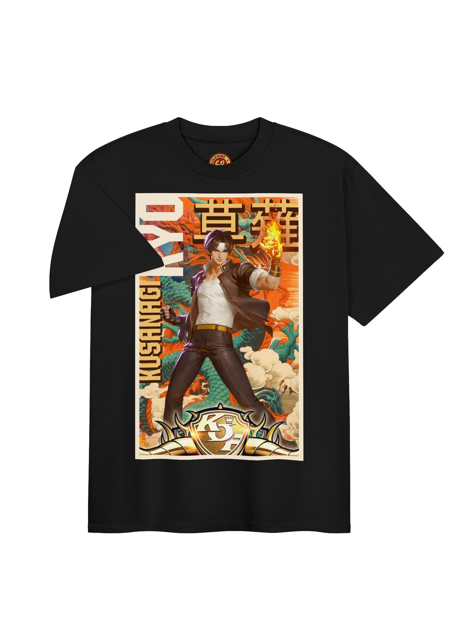 Kyo Kusanagi Heavy Boxy T-Shirt product image (3)