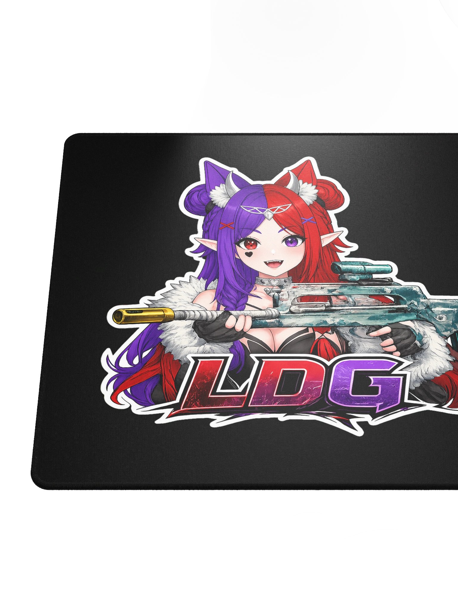 LDG R6 F2 DESK MAT (W /FULL DESK OPTION!) product image (7)