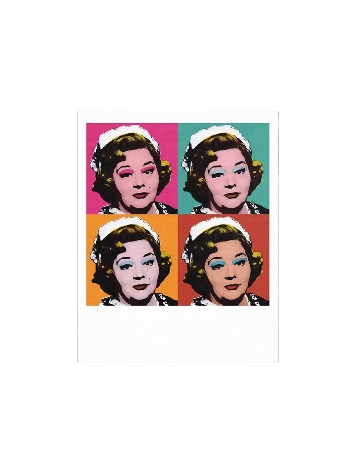 Hattie Jacques - pop-art poster print (limited edition) product image (1)
