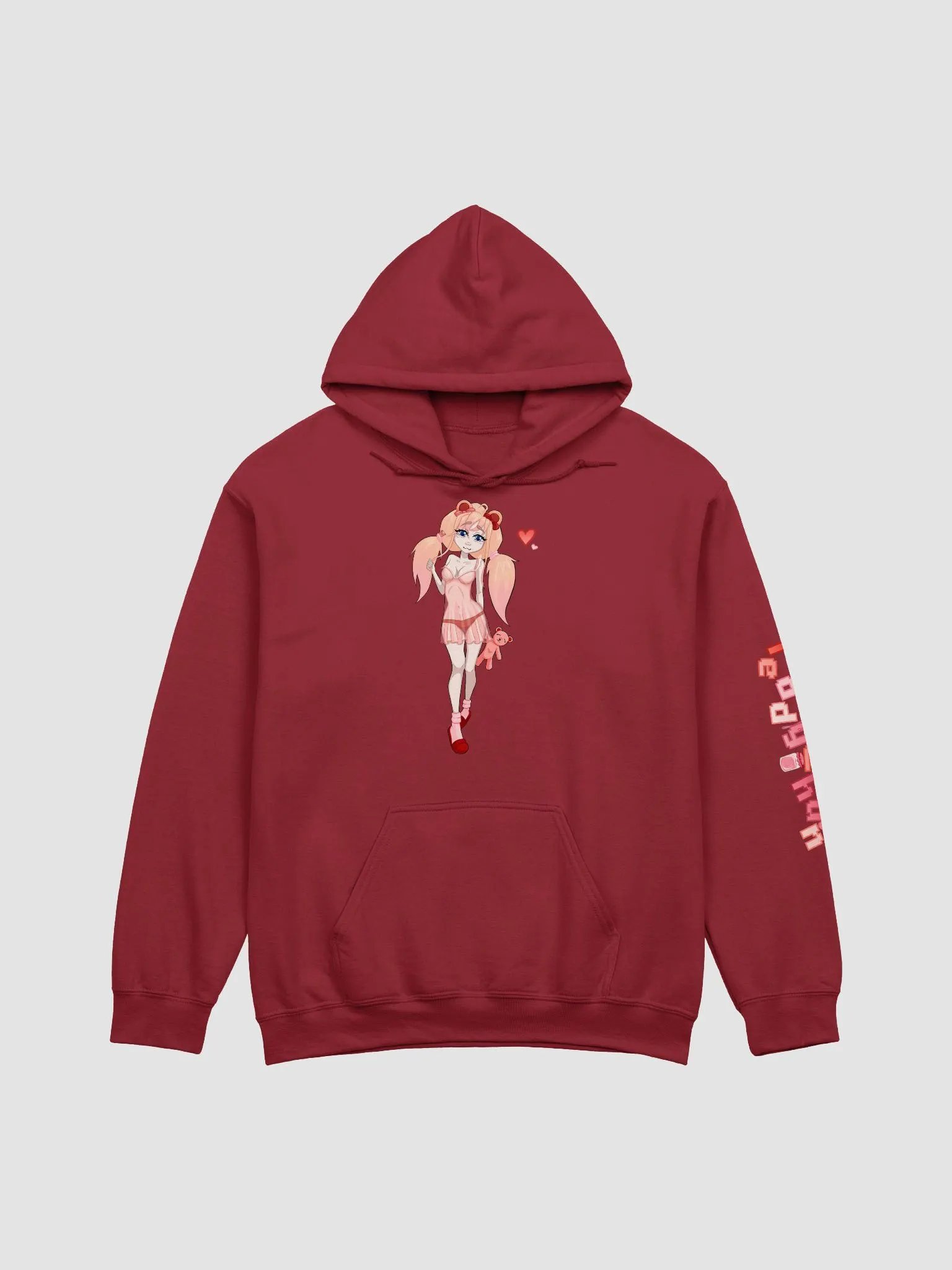 Valentine PJs Teddy Hoodie product image (6)