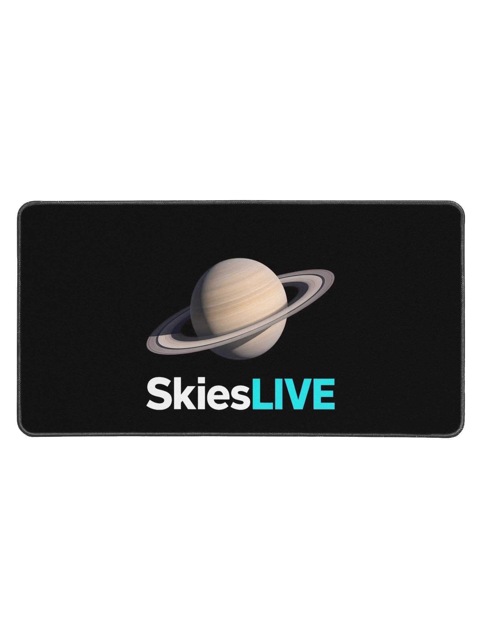 SkiesLIVE Saturn Desk Mat (Black) product image (1)