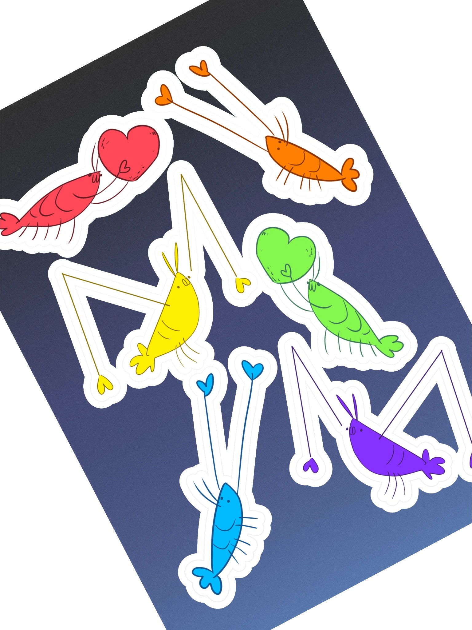 SHRAMPS Sticker Set product image (1)