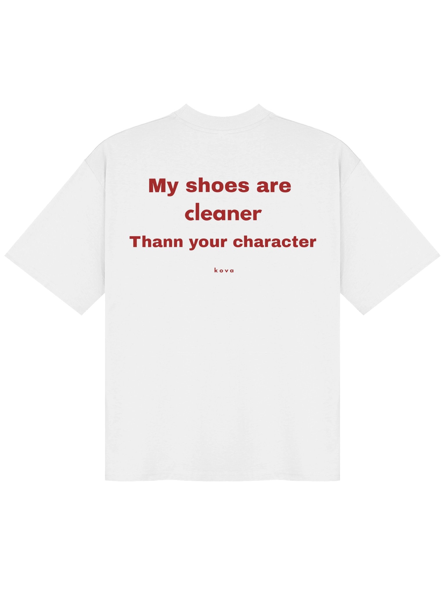 My Shoes Are Cleaner — Oversized Tee product image (1)