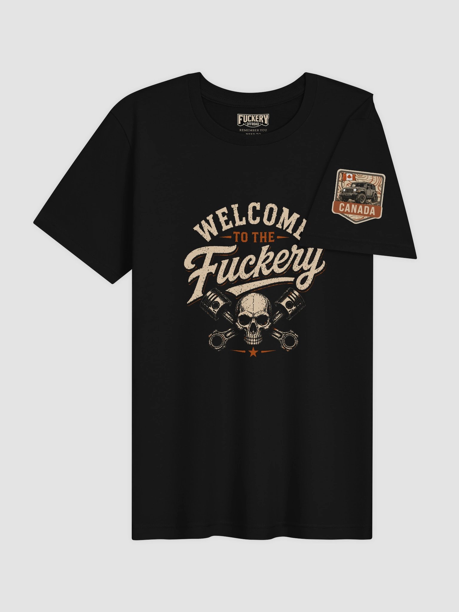 Unisex t-shirt with Welcome to the Fuckery (Version 2) product image (4)