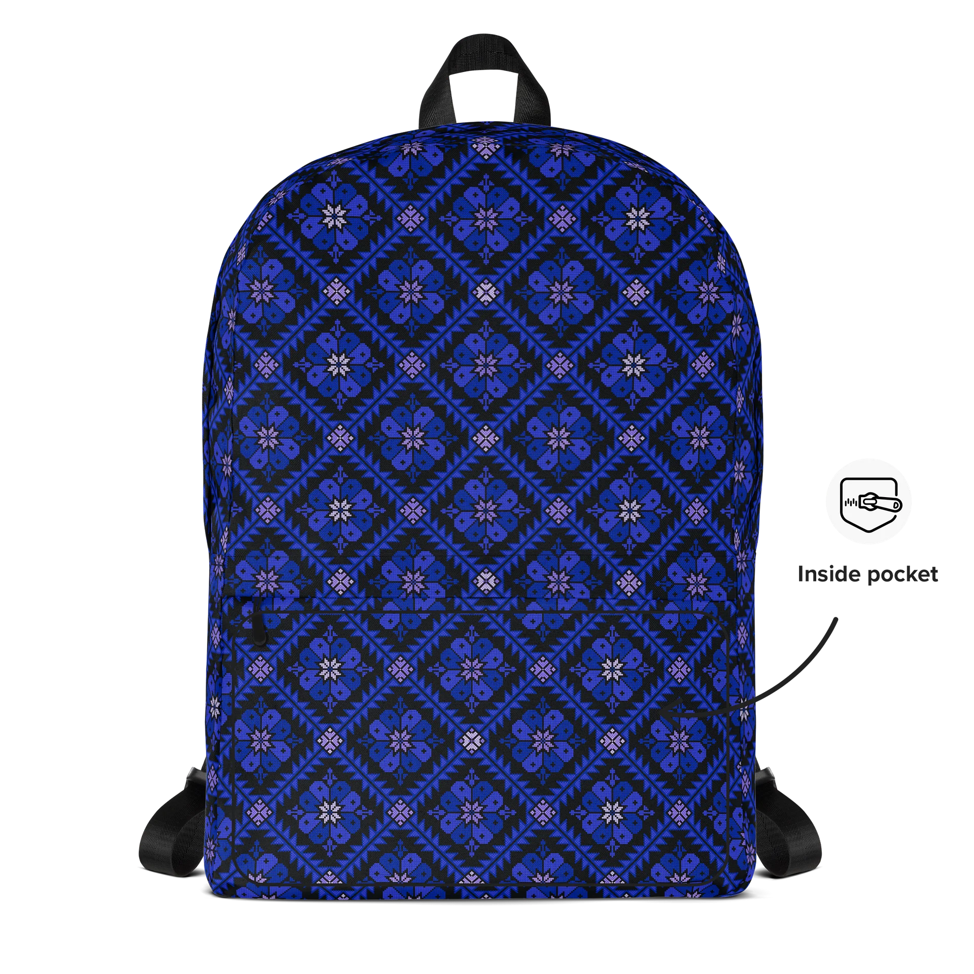 Blue Tatreez Backpack product image (5)