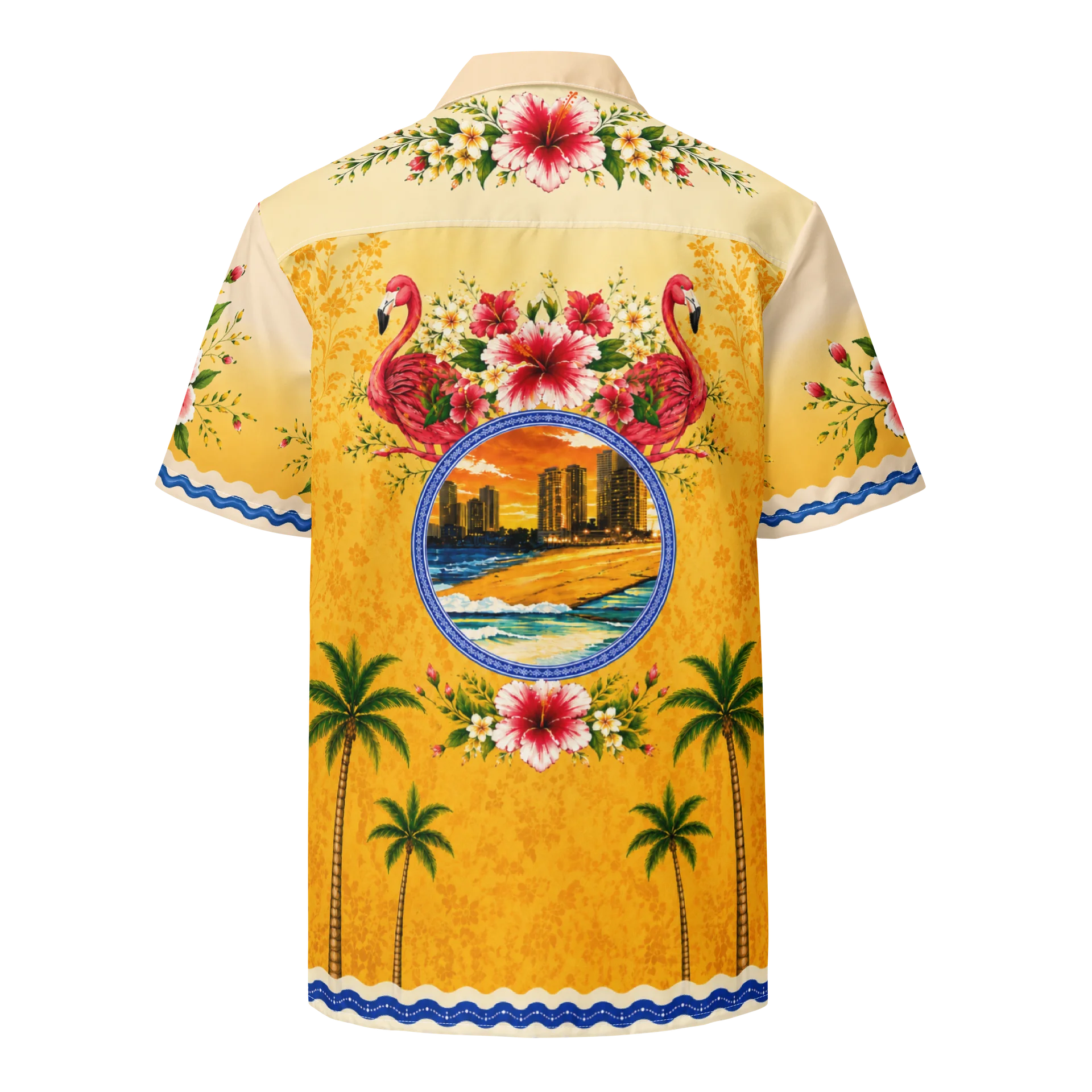 GTA VI Jason Flamingo Hawaiian Shirt - Ultimate Edition product image (3)