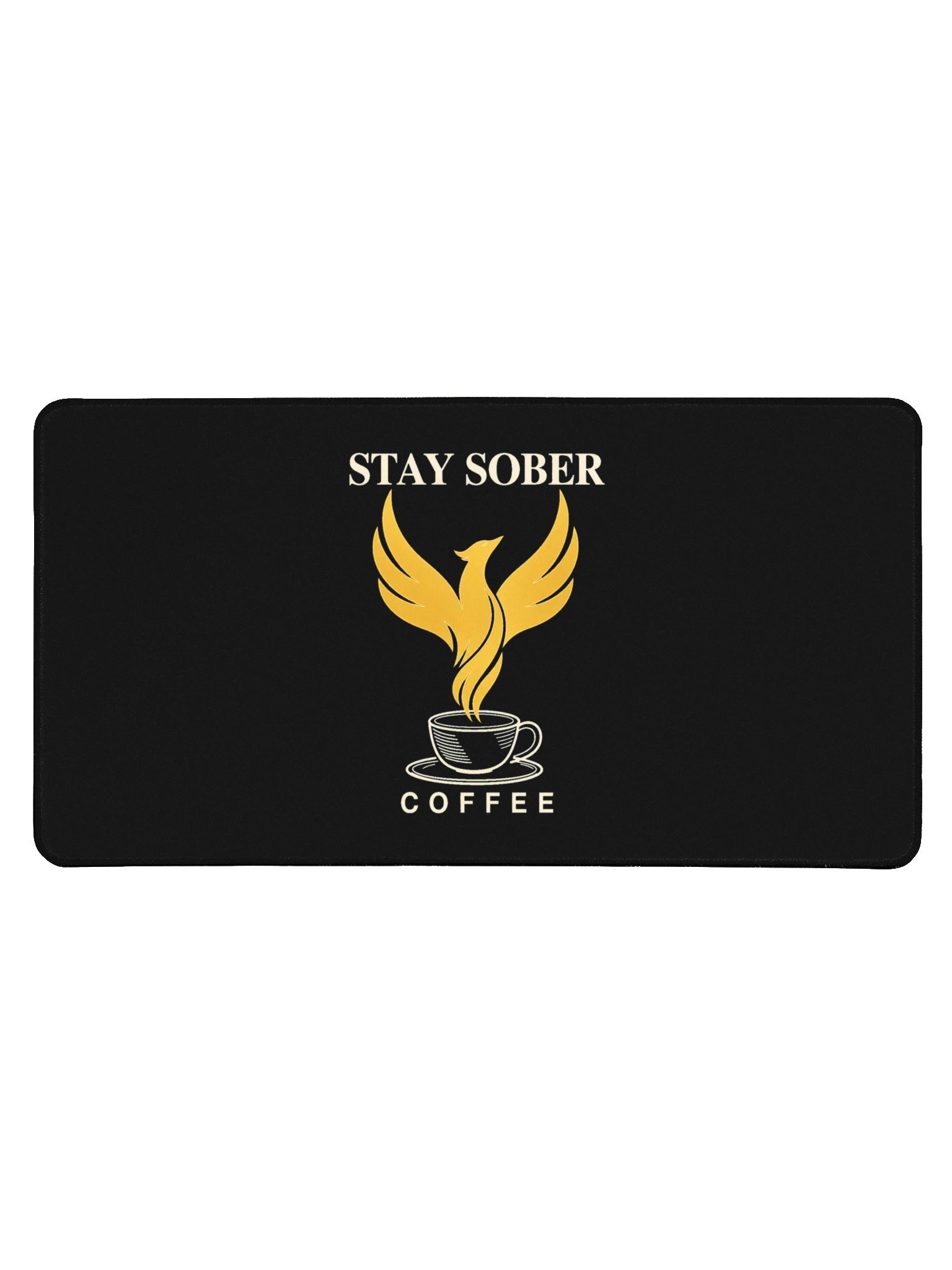 Stay Sober Coffee Editorial Desk Mat product image (1)