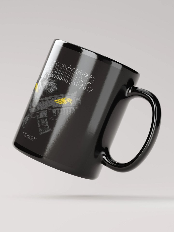 VICTORY BLACK CERAMIC MUG product image (2)
