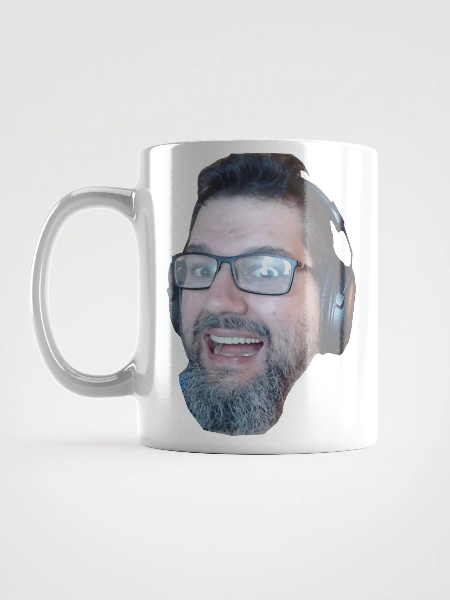 Puduhge with a Duh White Glossy Mug product image (18)