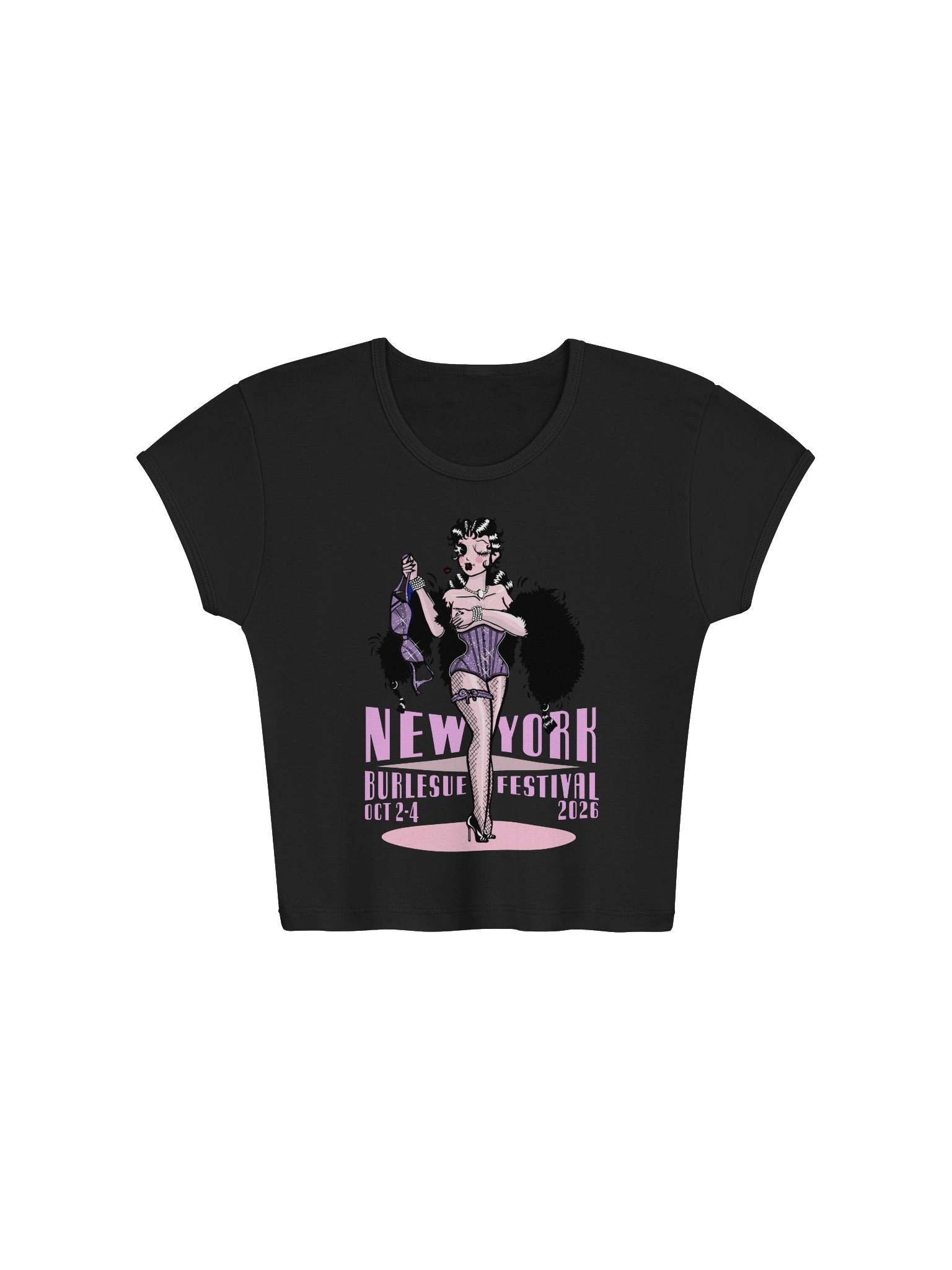 NYBF Ribbed Tee product image (1)
