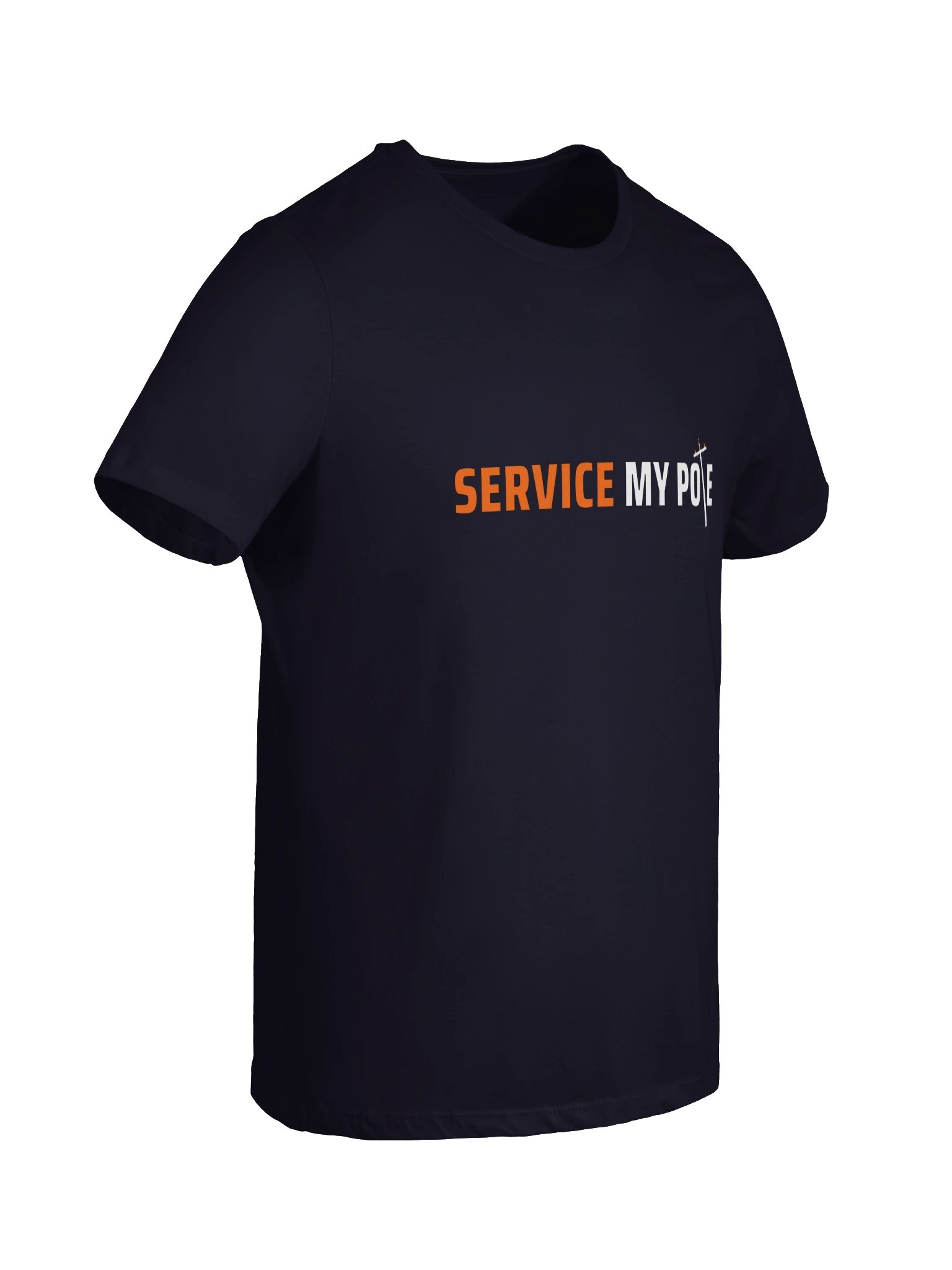 One Reliable Pole Women's Relaxed Tee (Navy) product image (8)