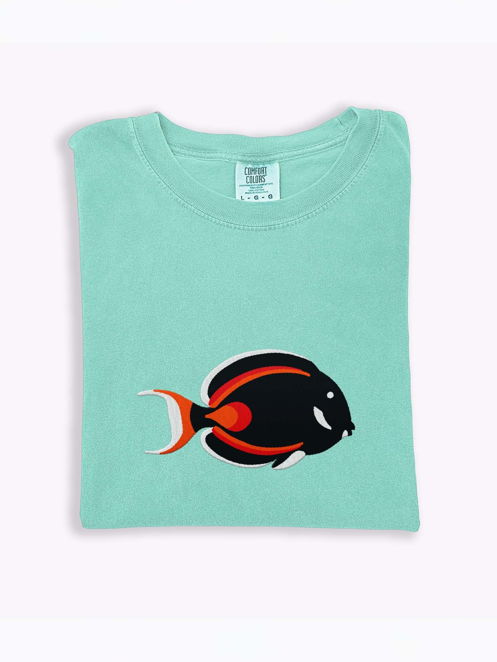 Achilles Tang Premium T-Shirt (Embroidered) for Reef and Marine Aquarium Lovers product image (1)