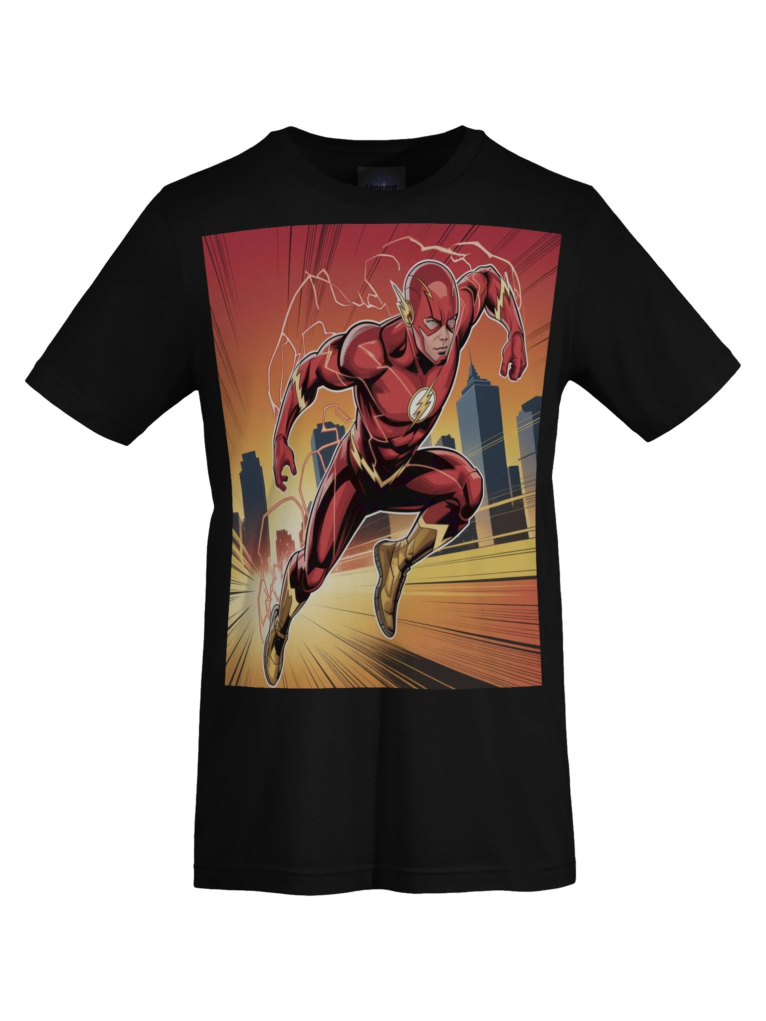Aurora Blitz: The Flash Sunset Velocity T-Shirt product image (1)