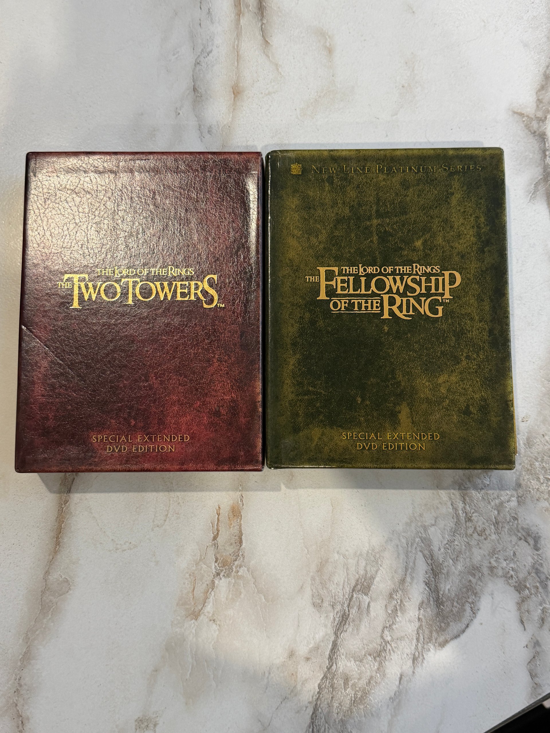 The Lord of the Rings Special Extended DVD Editions | Fellowship + Two Towers product image (1)