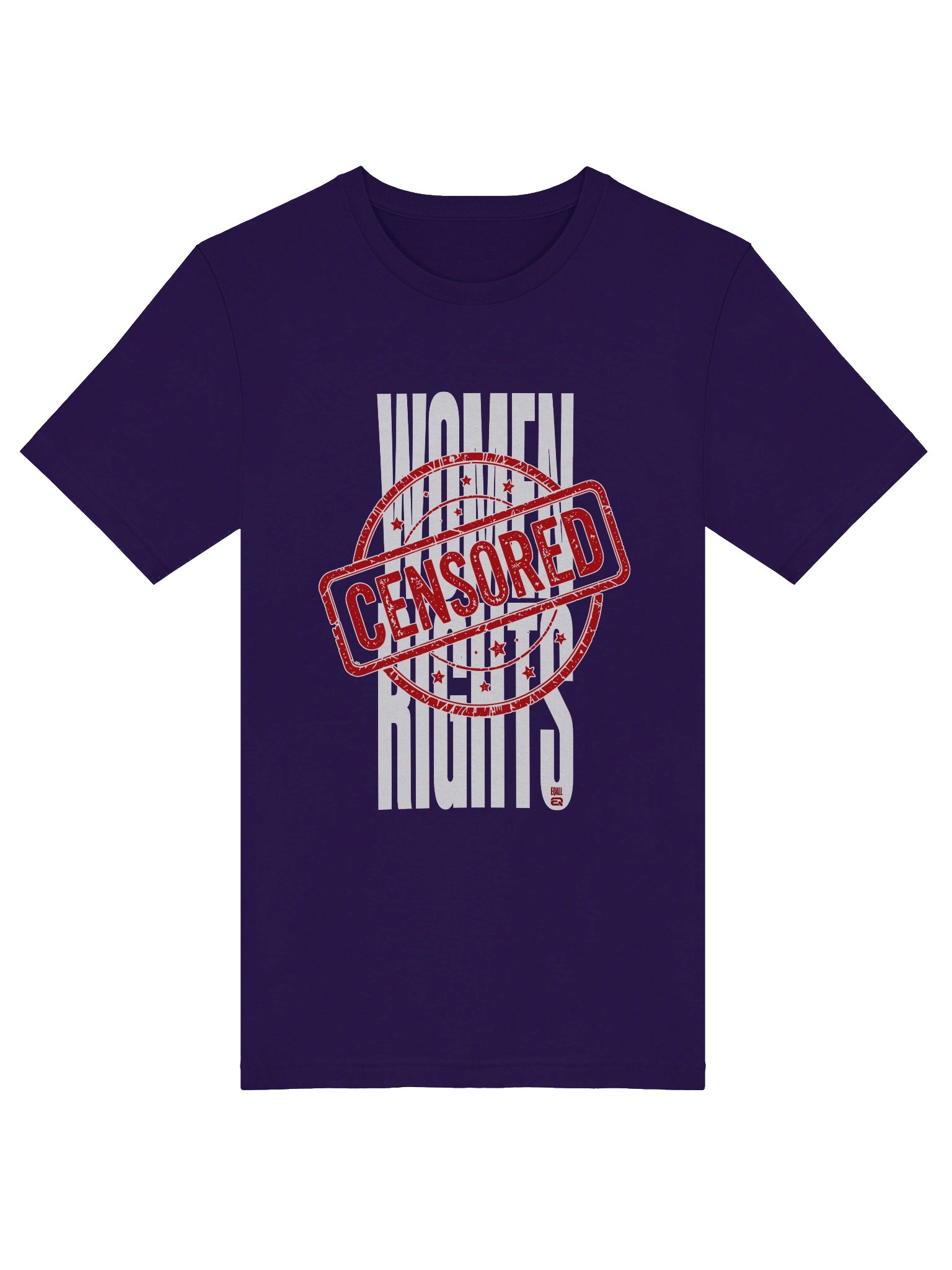 Bella_EQALL® Essential Women's Rights Statement Tee_White / Red product image (5)