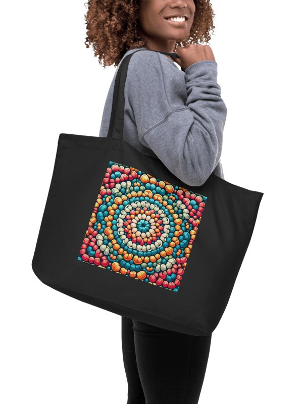 Orange Kaleidoscope Tote product image (1)