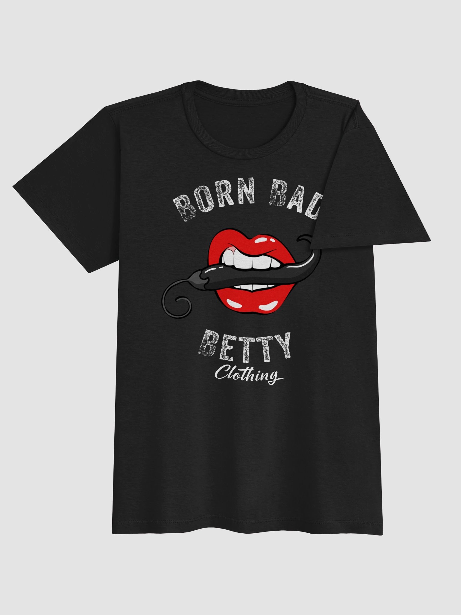 Born Bad Betty Black womansT-Shirt product image (5)