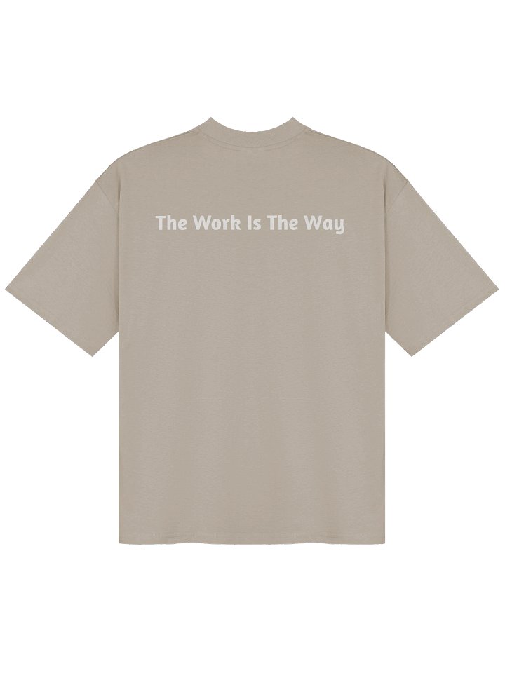 The Work Is The Way — Unisex Organic Oversized Tee product image (7)