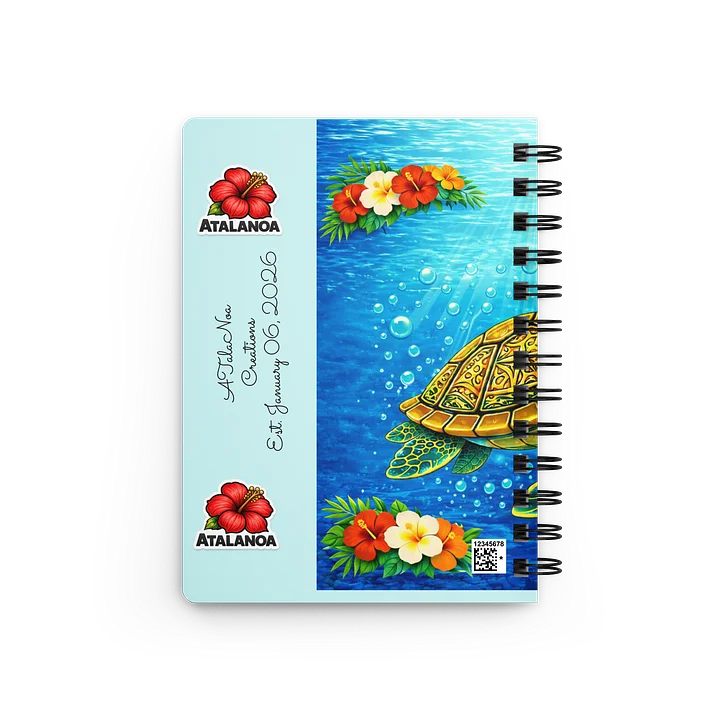 Aloha Turtle Spiral Bound Journal product image (2)