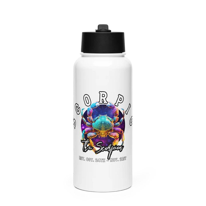 Scorpio - Zodiac Sports Stainless Steel Water Bottle product image (1)