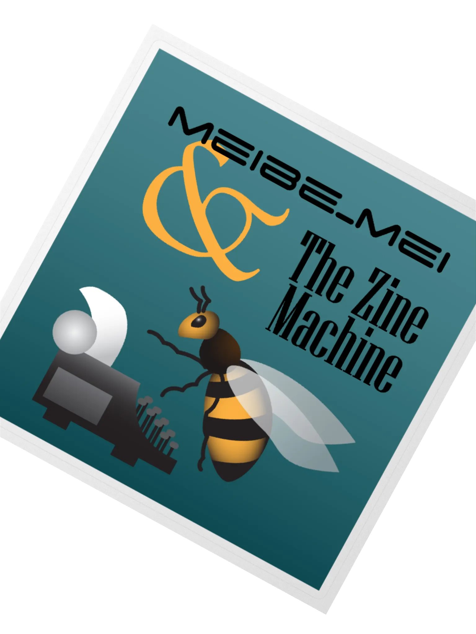 Meibe_Mei and the Zine Machine Sticker product image (6)