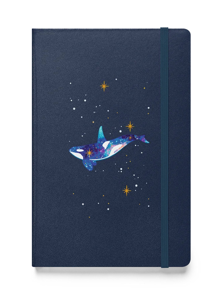 Galaxy Orca - Hardcover Notebook product image (1)