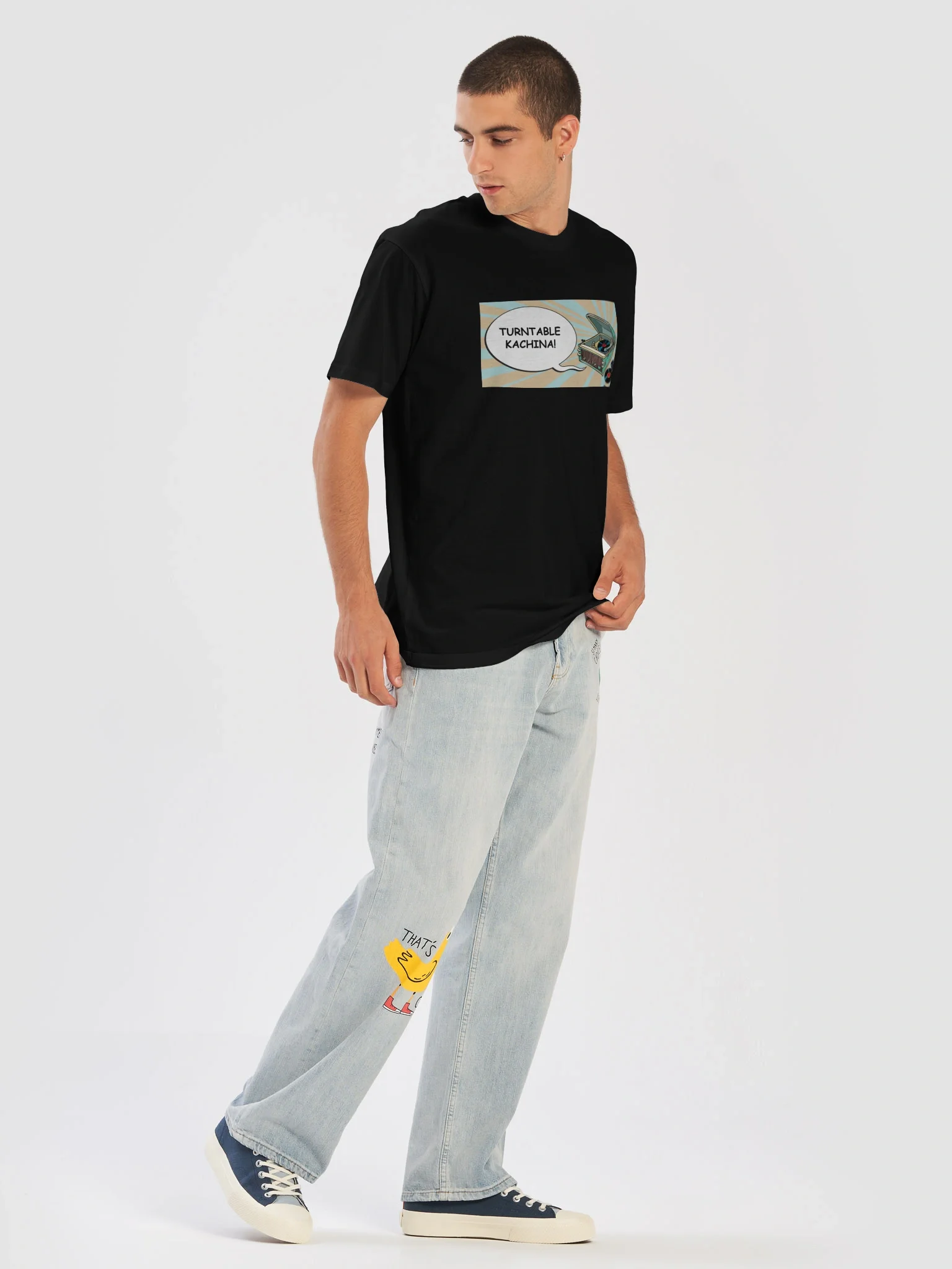 Turntable Kachina - Let The Record Speak T-shirt