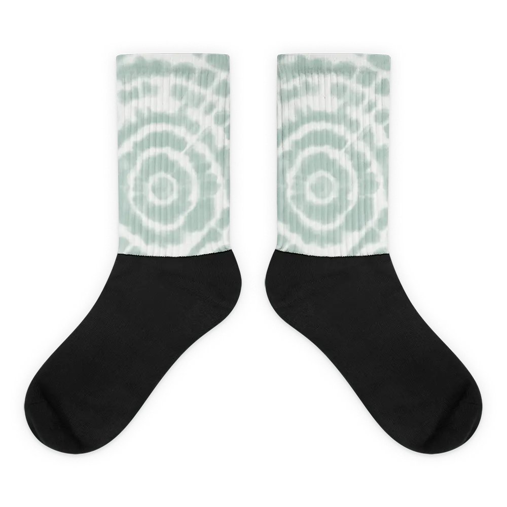 Zen Garden Tie-Dye Sublimated Socks product image (1)